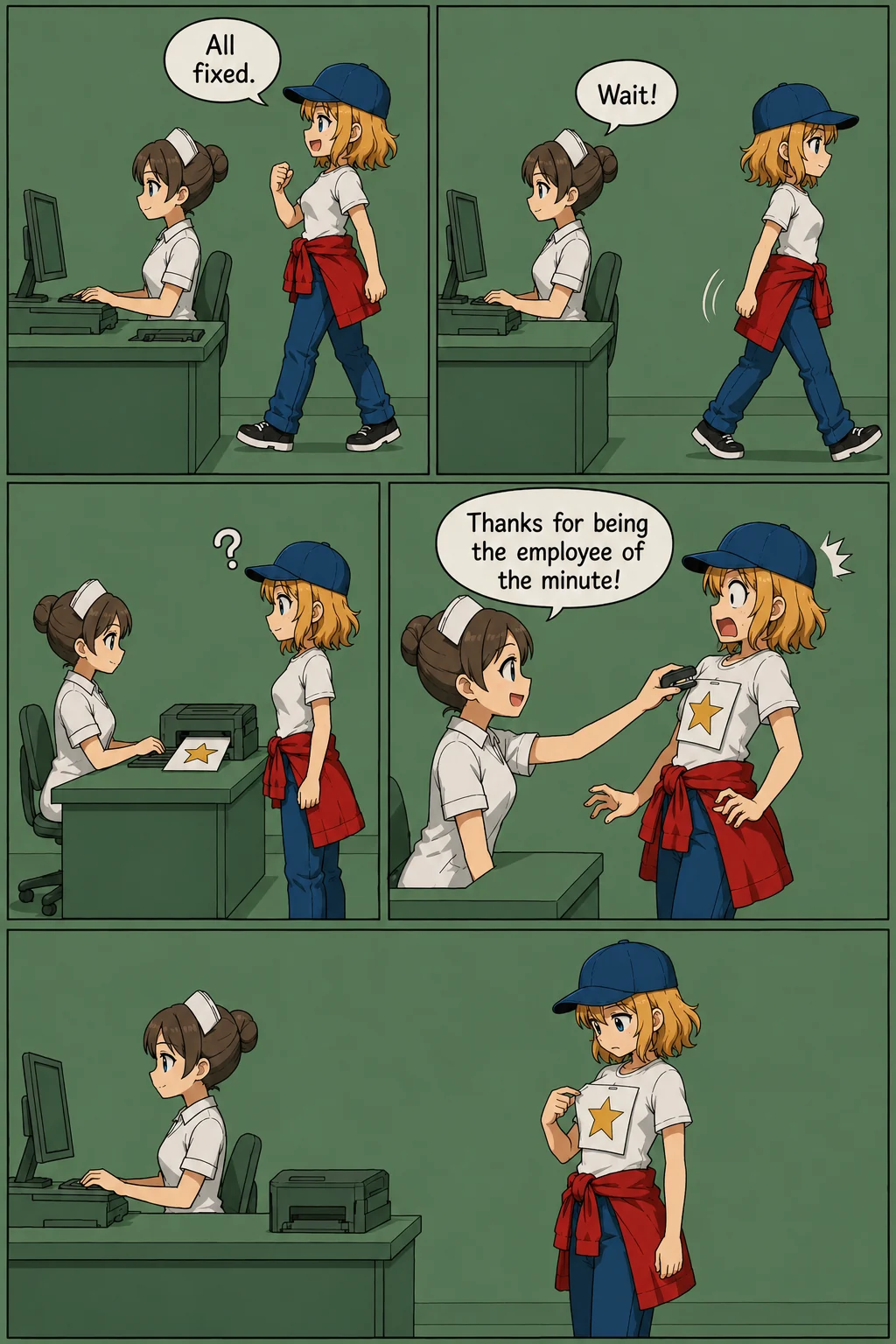 Employee Of The Minute