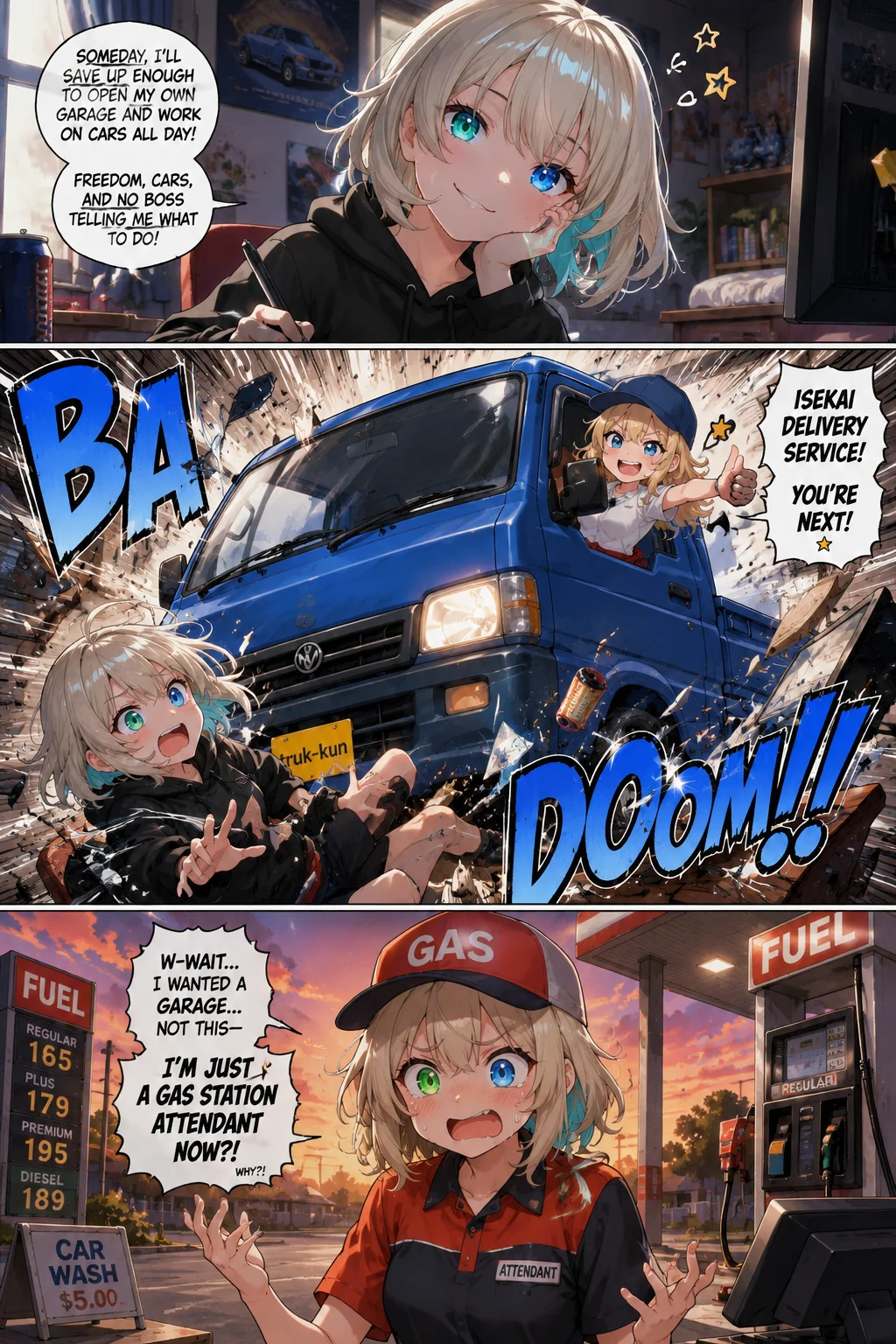 Gas Station Isekai
