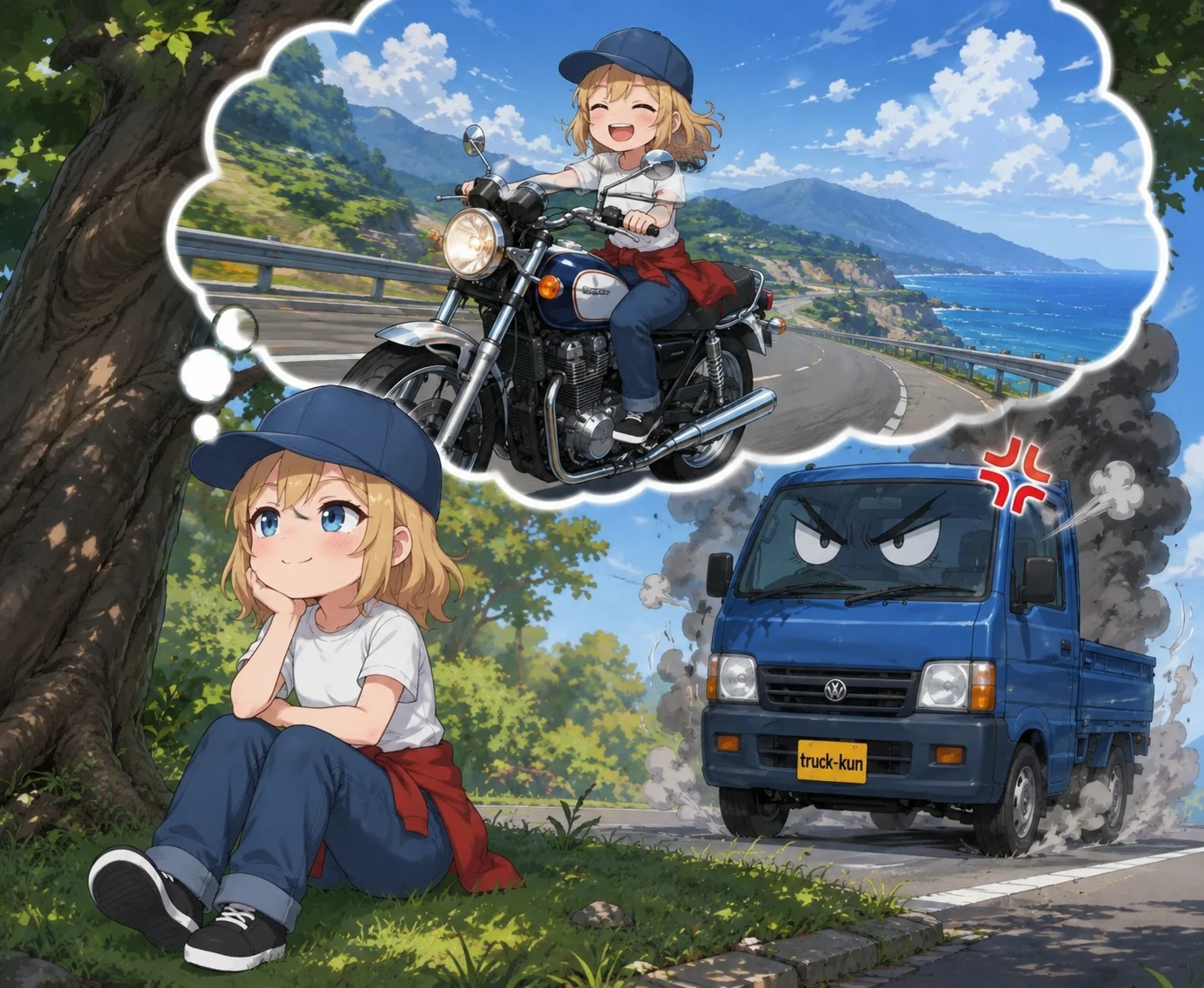 Motorcycle Daydream