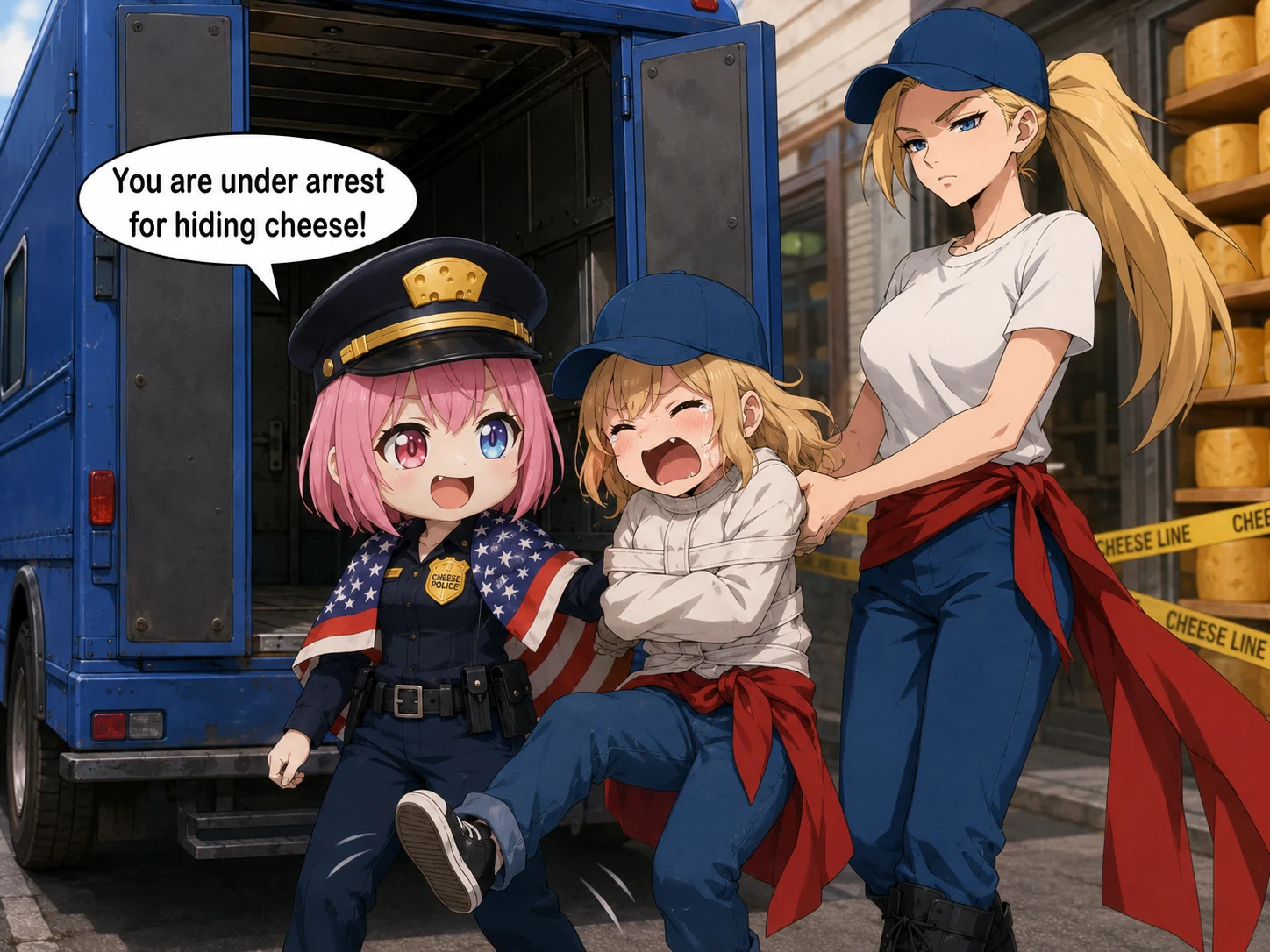 Under Cheese Arrest